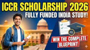 The Complete Blueprint to Winning the iccr scholarship 2026