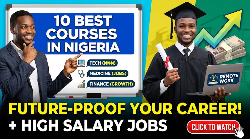 What are the 10 best courses to study in Nigeria? A Teacher’s Guide to Future-Proof Careers