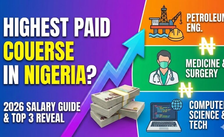 Which Course is the Highest Paid in Nigeria? (2026 Salary Guide)