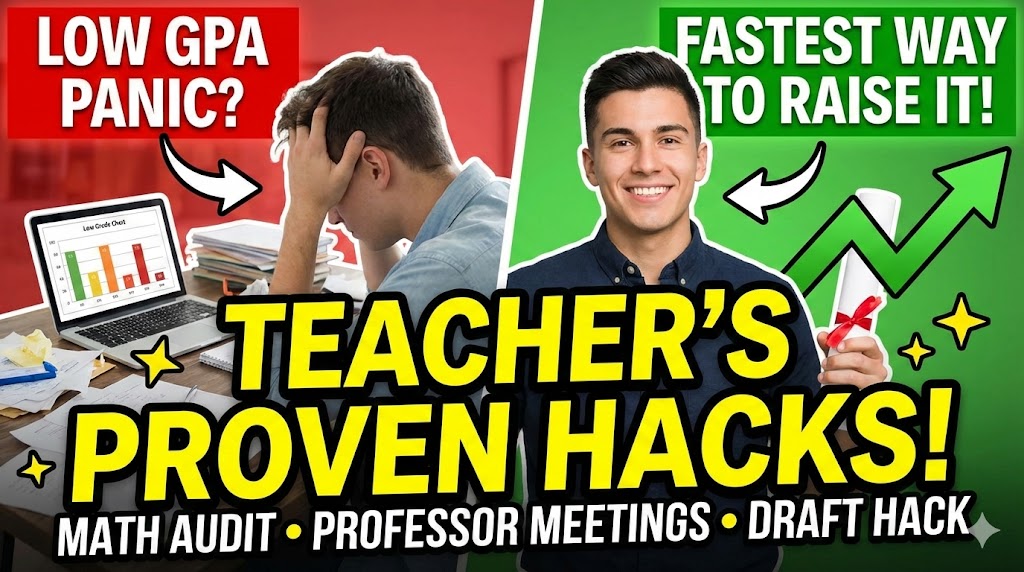 What is the fastest way to raise your GPA? Real Strategies from a Teacher