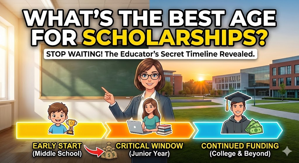 What is the best age to apply for scholarships? The Complete Educator’s Guide