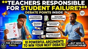 debate on teachers are responsible for students failure
