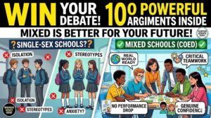 10 mixed school is better than single school debate points