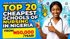 Top 20 Cheapest School Of Nursing In Nigeria